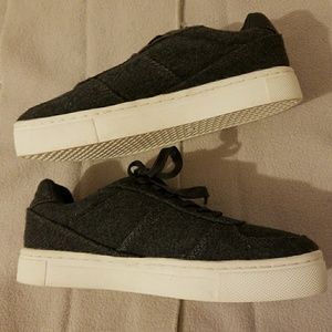 H&M Shoes| Platform Sneakers Gray | U.S.7
